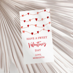 Tiny Have a Sweet Valentine's Day Kids Class Card