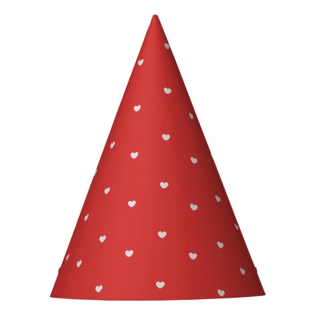 Tiny Hearts Party Hat (Front)