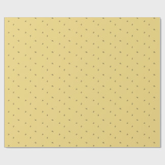 Tiny Honeybees Honey Yellow Apiary Product Wrap Wrapping Paper
