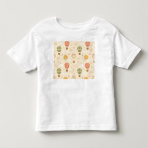 Tiny Hot Air Balloons Nursery & Kids Toddler T-Shirt