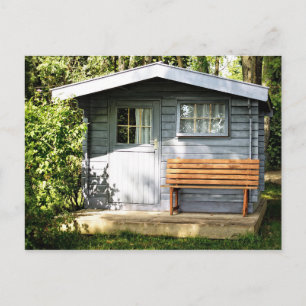 Tiny house cabin postcards