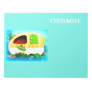 Tiny house gypsy caravan notepad