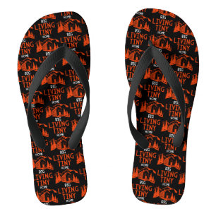 Tiny House Home Apparel Thongs