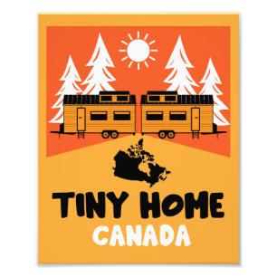 Tiny House Home Canada Photo Print