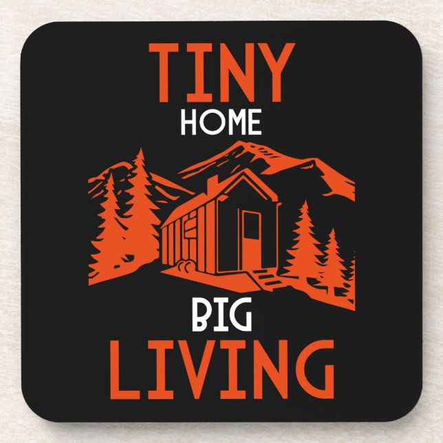 Tiny House Home Decor  Coaster (Front)