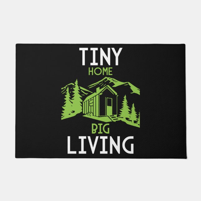 Tiny House Home Decor  Doormat (Front)