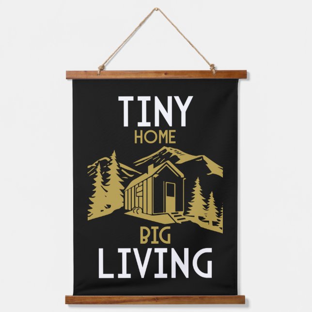 Tiny House Home Decor  Hanging Tapestry (Front)