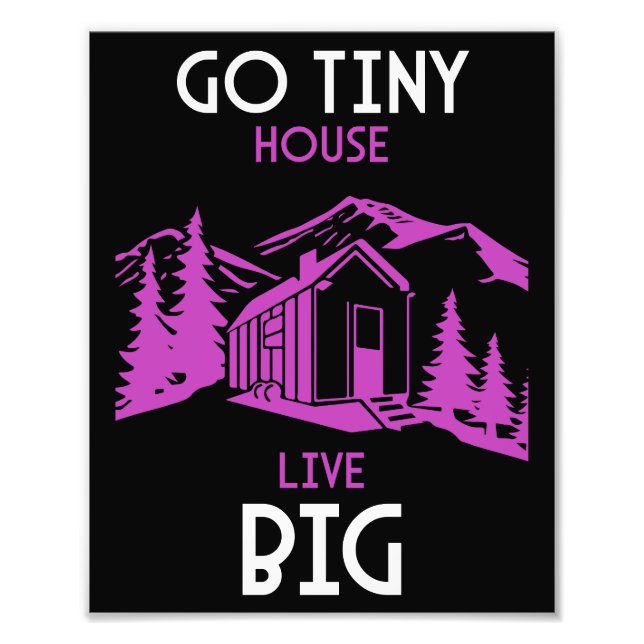 Tiny House Home Decor  Photo Print (Front)
