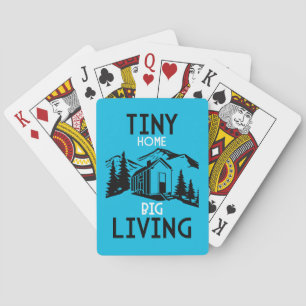 Tiny House Home Decor  Playing Cards