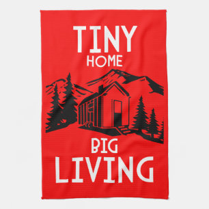 Tiny House Home Decor Tea Towel