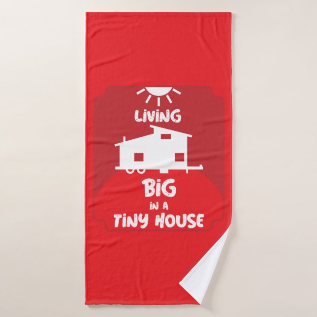 Tiny House Living - Tiny Homes    Bath Towel Set (Bath Towel)