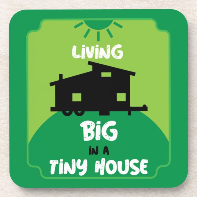 Tiny House Living - Tiny Homes   Coaster (Front)