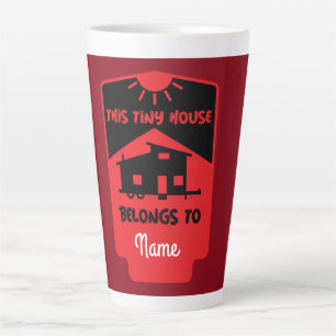 Tiny House Living - Tiny Homes    Latte Mug