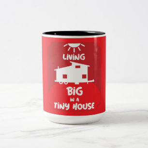 Tiny House Living - Tiny Homes    Two-Tone Coffee  Mug