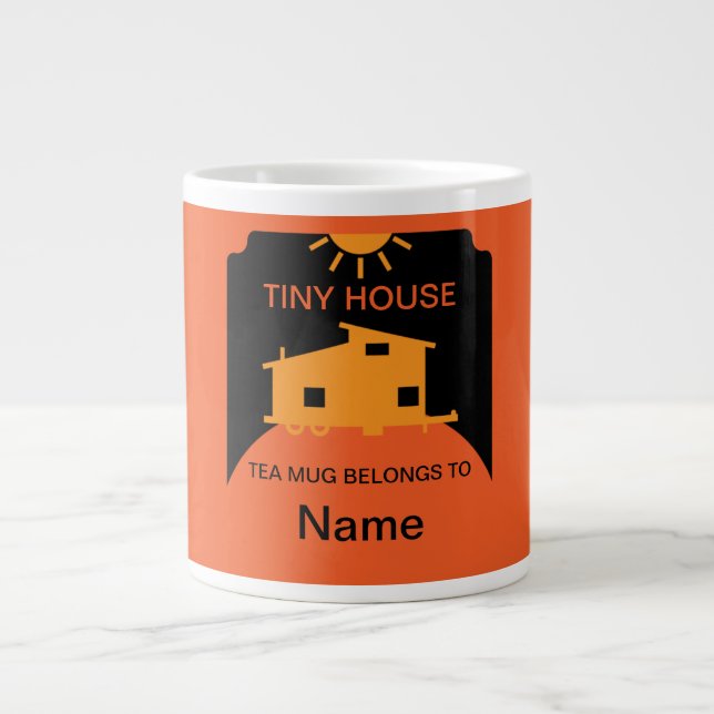 Tiny House Living - Tiny House Nation   Large Coffee Mug (Front)