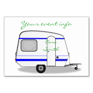 Tiny house streamlined caravan Thunder_Cove Table Number