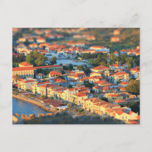Tiny Houses in Myrina, Limnos, Greece Postcard