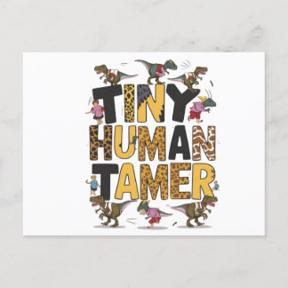 Tiny Human Tamer Postcard