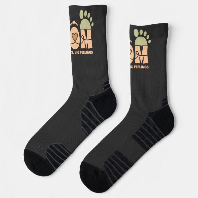 Tiny Kicks, Big Feelings – A Mother's Bond Socks (Left)