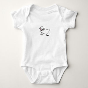 Tiny Lamb Baby Top