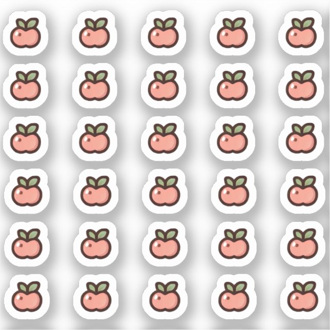 Tiny latte apple planner (Front)