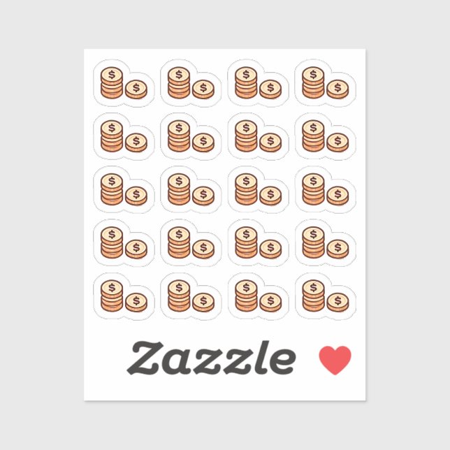 Tiny latte coin planner (Sheet)