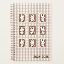 Tiny latte gingham