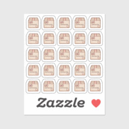 Tiny latte shipping box planner