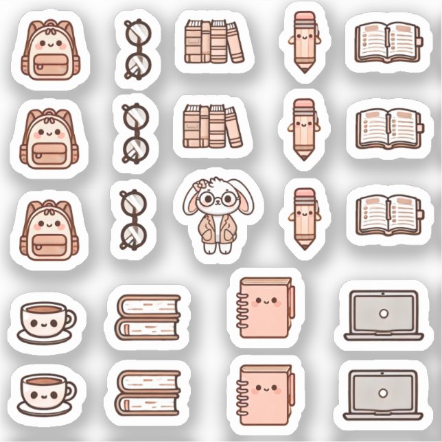 Tiny latte study time (Front)