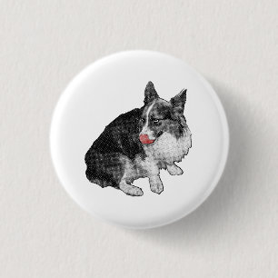 Tiny Lick, Big Ears 3 Cm Round Badge