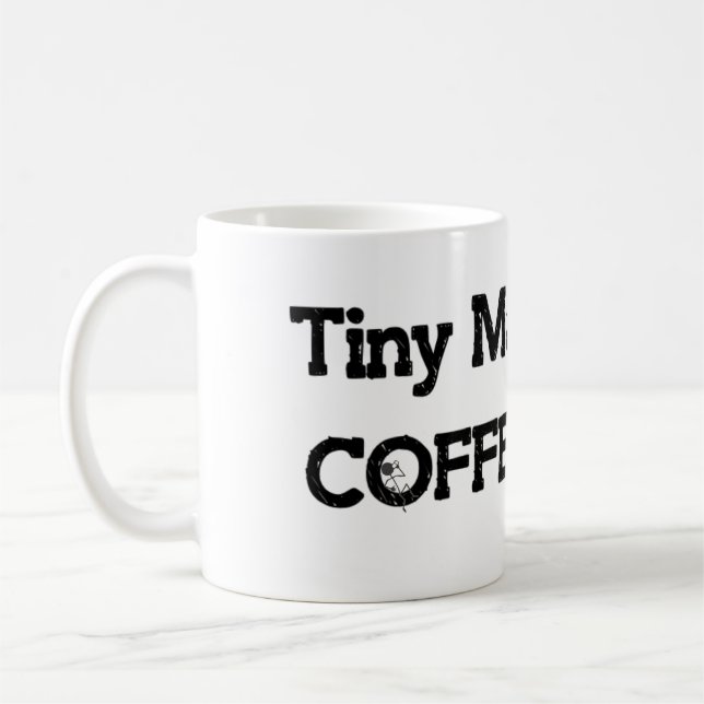 Tiny Man Coffee Mug (Left)