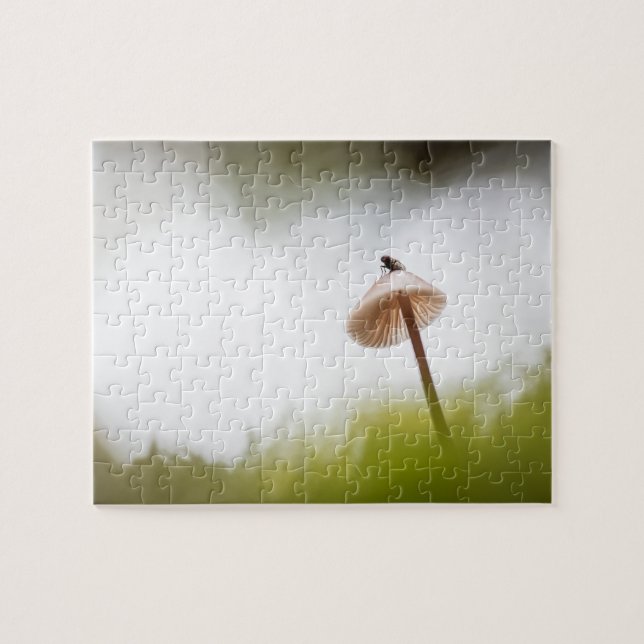 Tiny Mushroom Nature Photo Jigsaw Puzzle (Horizontal)