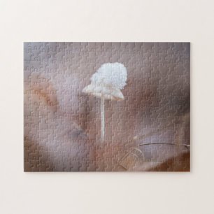 Tiny Mushroom Nature Photo Jigsaw Puzzle