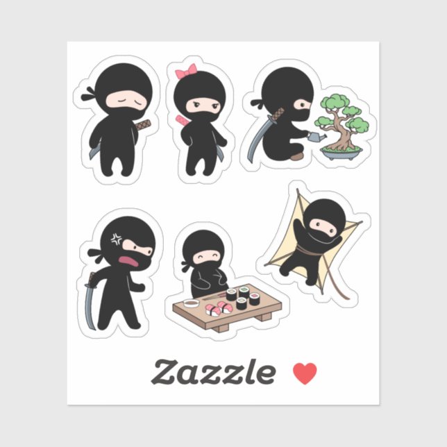 Tiny Ninja Set 2 (Sheet)
