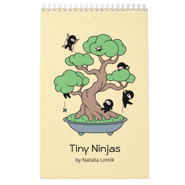 Tiny Ninjas Calendar (Cover)
