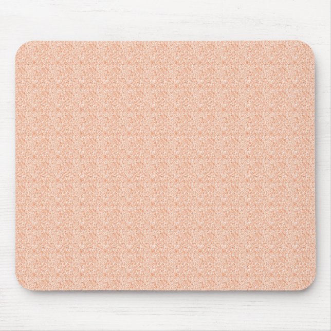Tiny Peach Squares Mouse Pad (Front)
