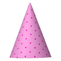 Tiny Pink Polka Dots on Lighter Pink