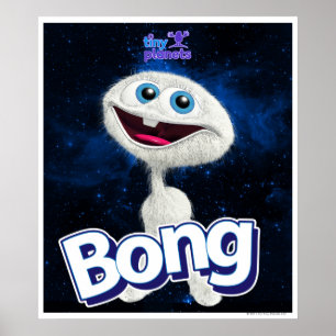 Tiny Planets Bong - Far Out! Poster