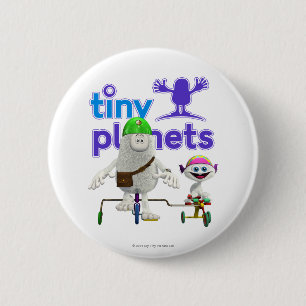 Tiny Planets Easy Rider 6 Cm Round Badge