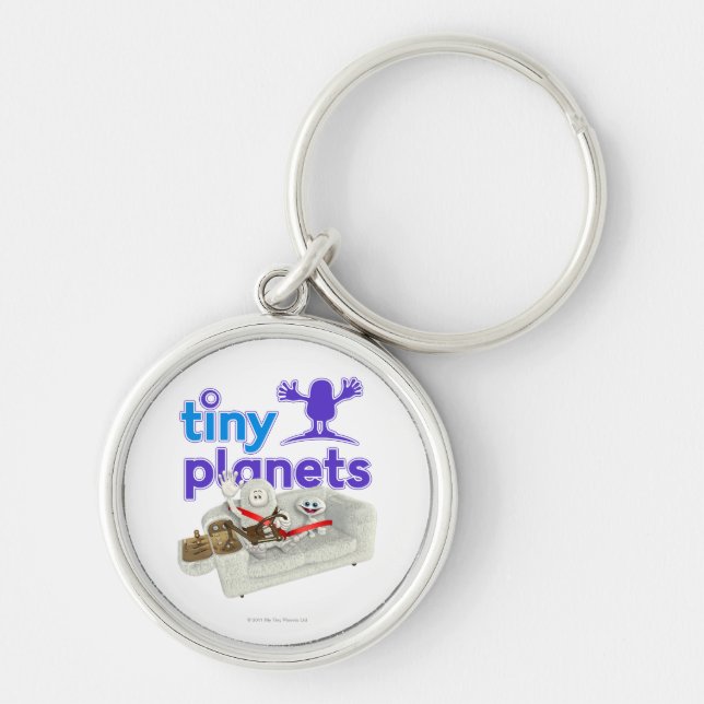 Tiny Planets Sofa Safari Key Ring (Front)