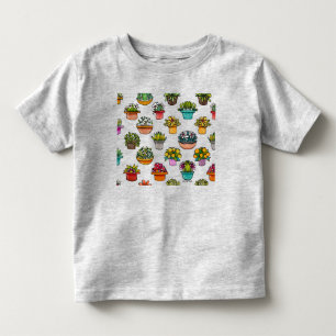 Tiny Plants In Pots Toddler T-Shirt
