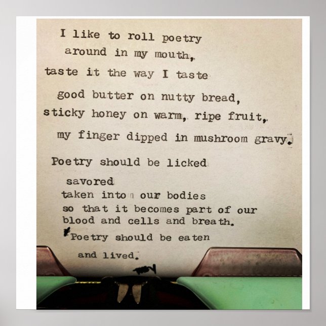tiny poem  poster (Front)