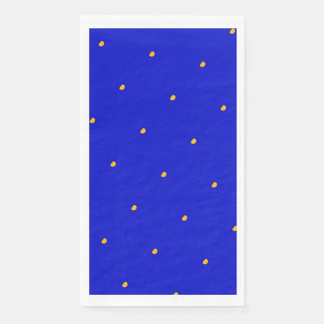 Tiny polka dots design Paper Napkin (Front)