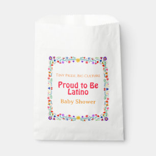 Tiny Pride, Big Culture – Proud to Be Latino Baby Favour Bag