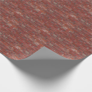 Tiny Red Brick Urban Wrapping Paper