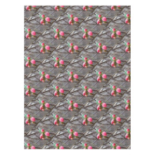 tiny red buds tablecloth