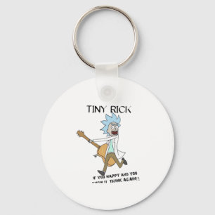 Tiny Rick Classic Key Ring