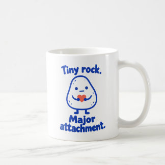 Tiny Rock. Major Attachment. Rock Collector Coffee Mug