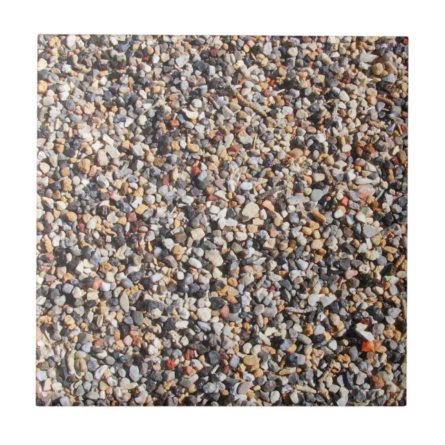 Tiny Rocks, Ant Hill Close-up, Utah Ceramic Tile (Front)