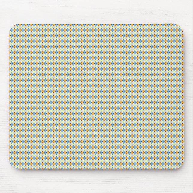Tiny Squares Design Mouse Pad (Front)